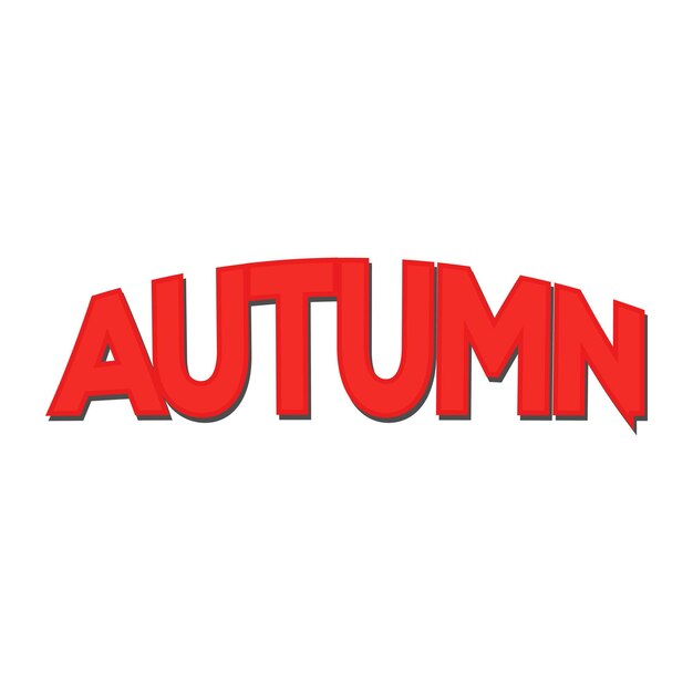 Letras de otoño