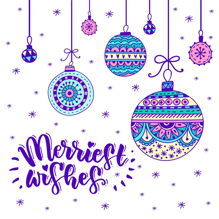Vector letras de pincel de navidad