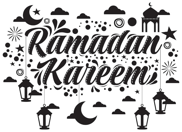 Letras de ramadán kareem