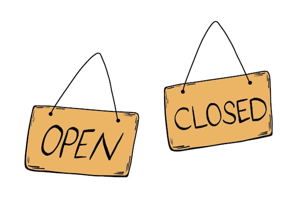 Comprar Cartel abierto cerrado  venta online cartel abierto cerrado