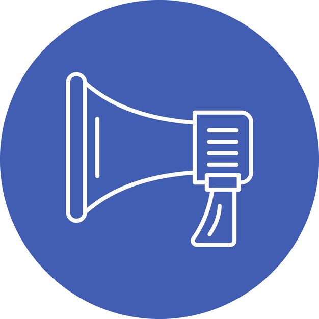 un letrero azul y blanco que dice la palabra en él