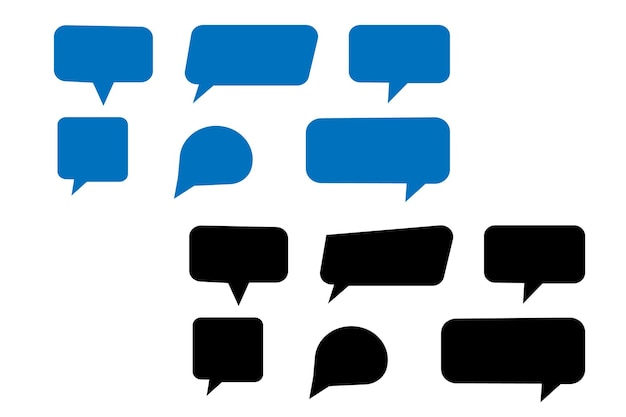 un letrero azul y negro que dice charla en él