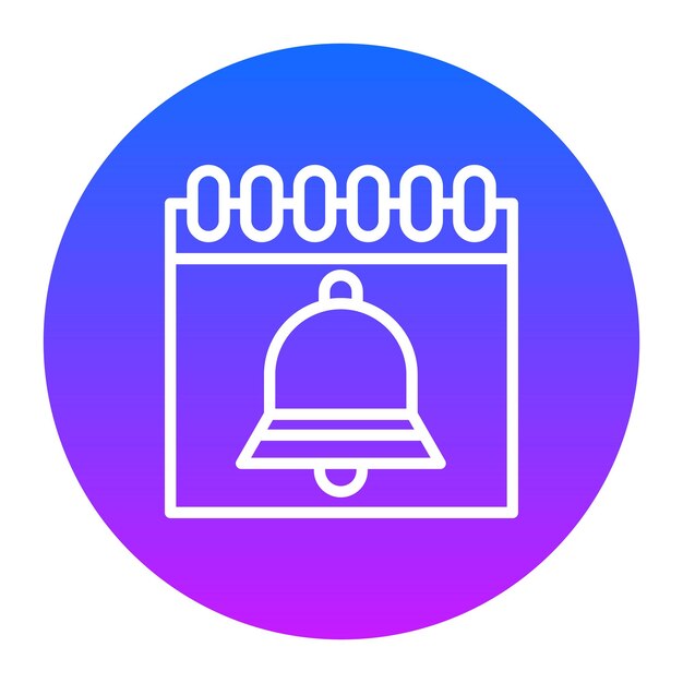 un letrero azul y rosa que dice campana en él