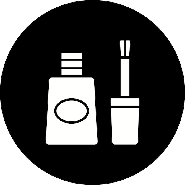 un letrero blanco y negro que dice cepillo y un cepillo