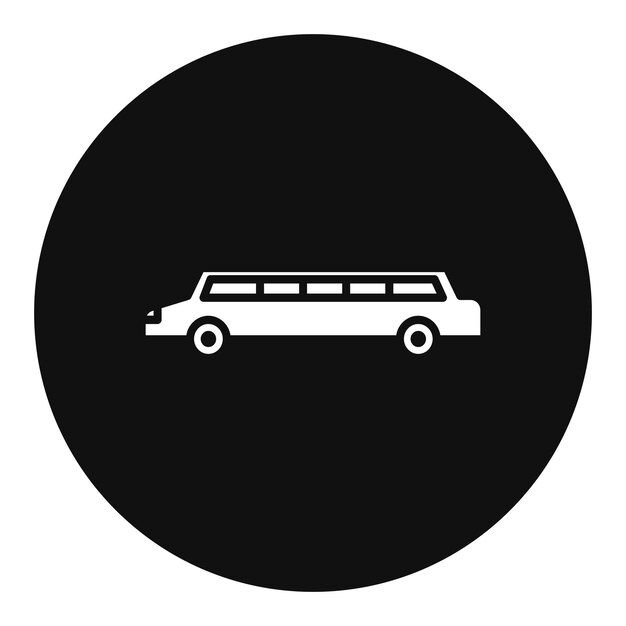un letrero blanco y negro que dice un coche en él
