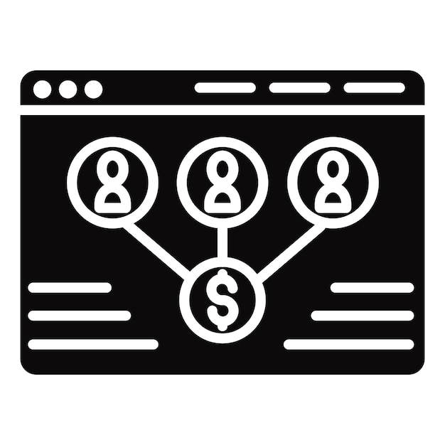 un letrero blanco y negro que dice un dólar en él