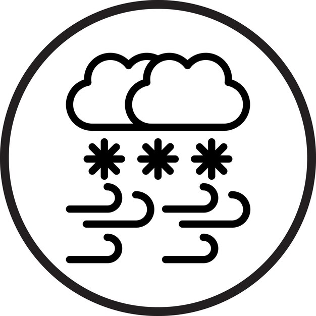 un letrero blanco y negro que dice la nube