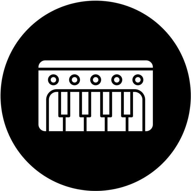 un letrero blanco y negro que dice piano