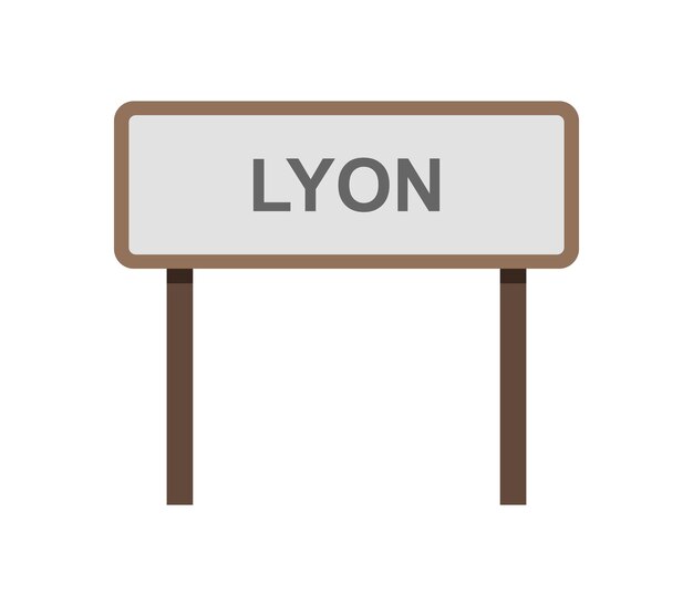 letrero de lyon