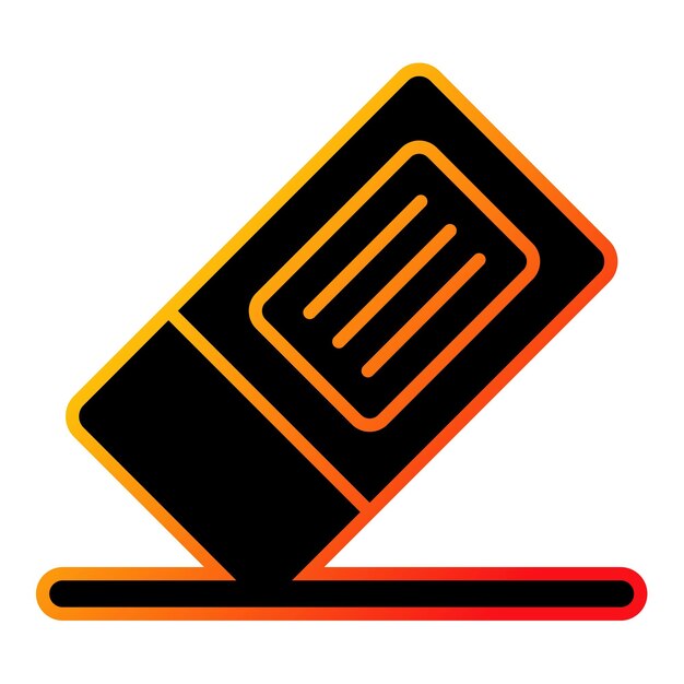 un letrero negro y naranja que dice un logotipo en él