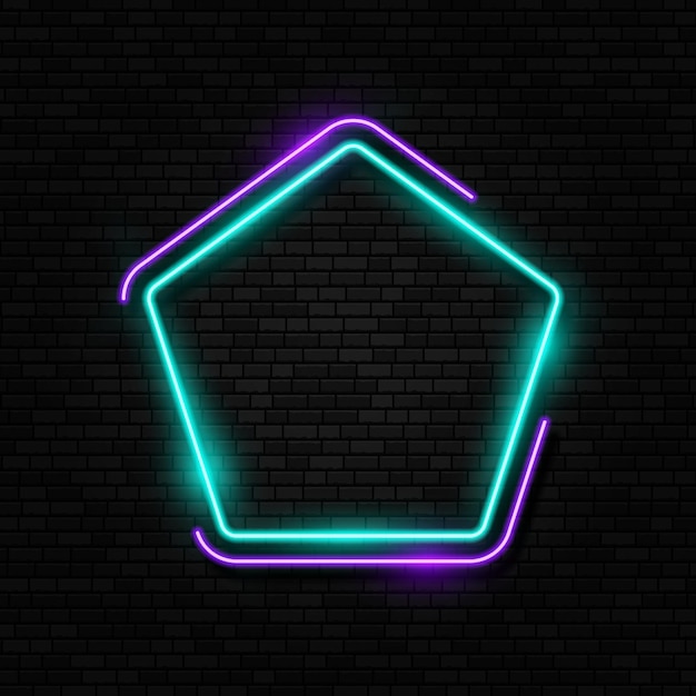 Letrero de neón retro Led o borde de lámpara halógena