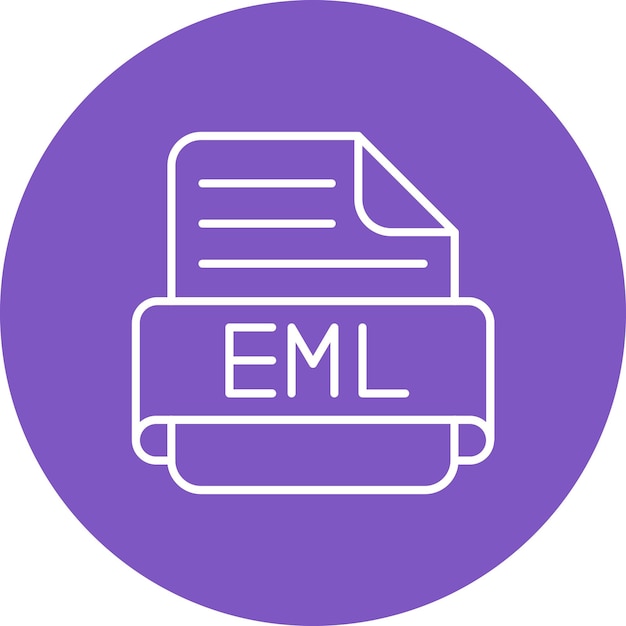 un letrero púrpura con las letras e - e en él