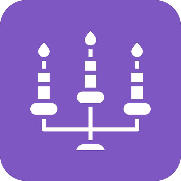 un letrero púrpura que dice feliz cumpleaños con velas