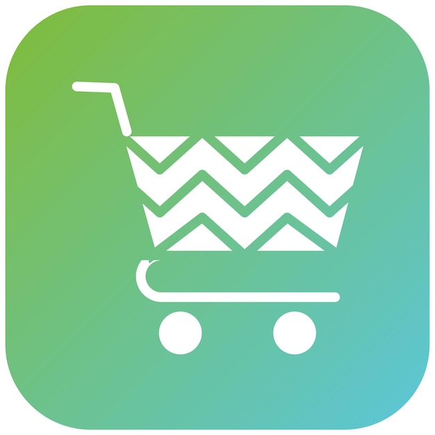 un letrero que dice que las compras se muestran en un círculo verde y azul