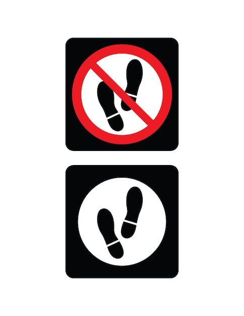 un letrero que dice que no hay zapatos y no hay sapatos