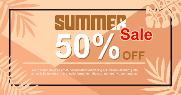 un letrero que dice que la venta de verano está en él