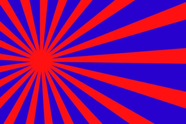 un letrero rojo y azul que dice el sol en rojo
