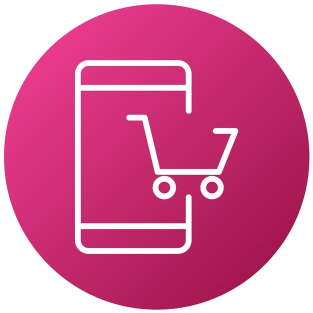 un letrero rosa y blanco que dice carrito de compras