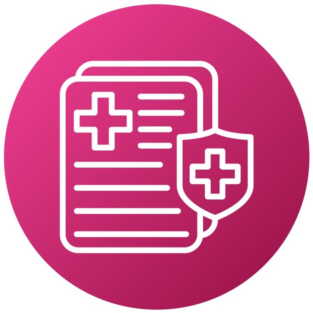 un letrero rosa y blanco que dice médico y médico