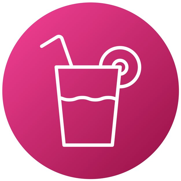 un letrero rosa y blanco que dice paja en un vaso