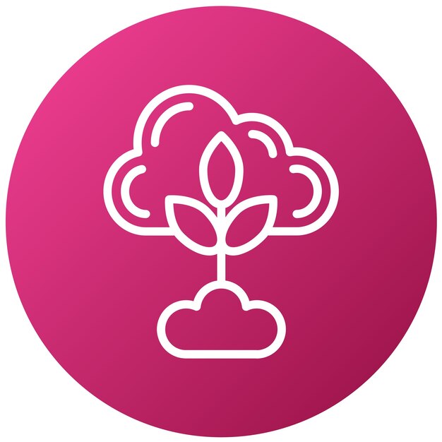un letrero rosa y blanco que dice una planta en él