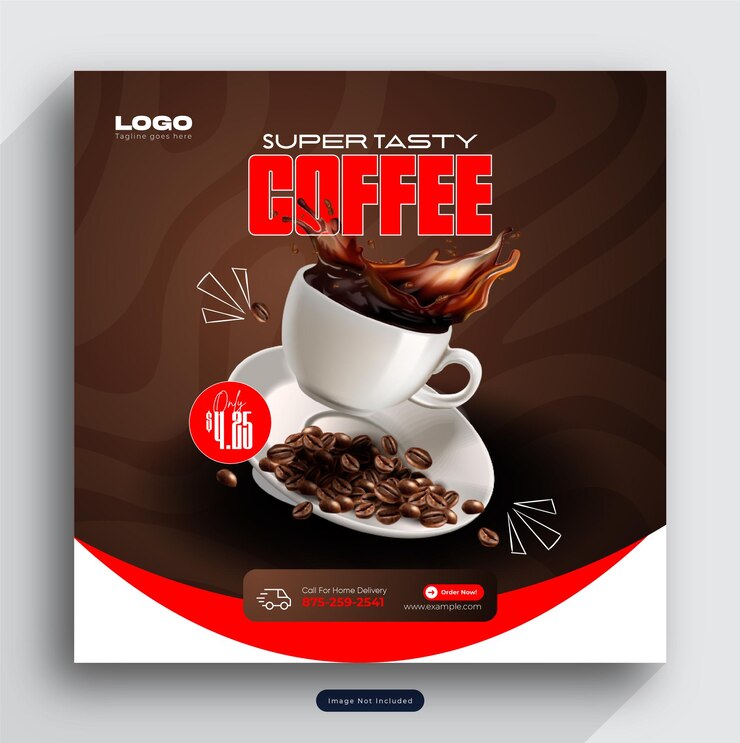un letrero para el súper café con una taza de café en él