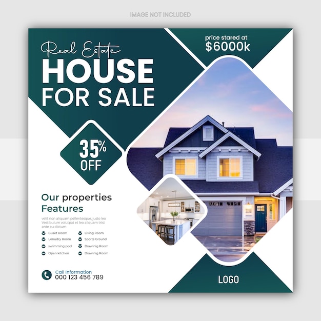 un letrero de venta de casa que dice venta de casa