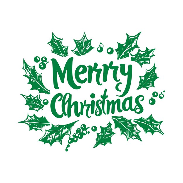 un letrero verde y blanco que dice Feliz Navidad