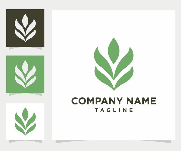 un letrero verde y blanco que dice el nombre de la compañía en verde