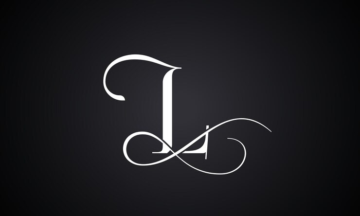 Vector letter l logo with infinity combination modern trendy initial luxury l letter logo design
