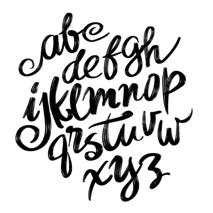 Vector lettering and custom typography