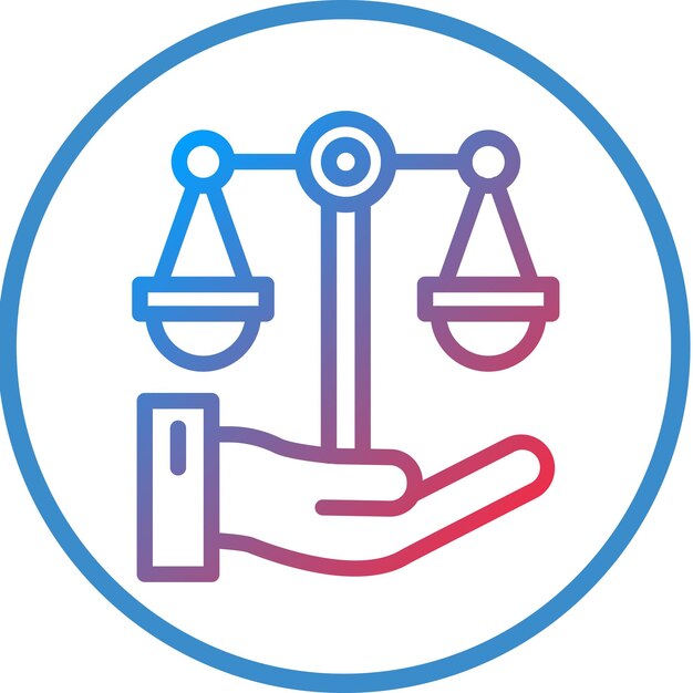 Ley de diseño vectorial Estilo del icono