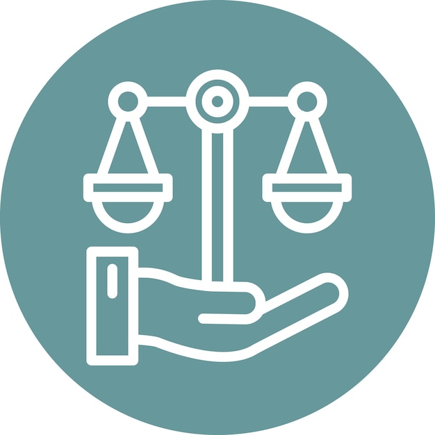 Ley de diseño vectorial Estilo del icono