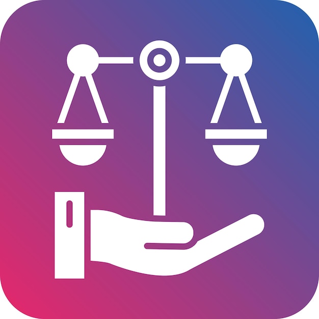 Ley de diseño vectorial Estilo del icono