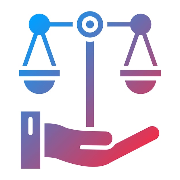 Ley de diseño vectorial Estilo del icono
