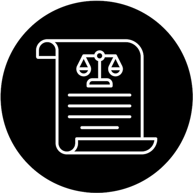 Ley de diseño vectorial Estilo del icono