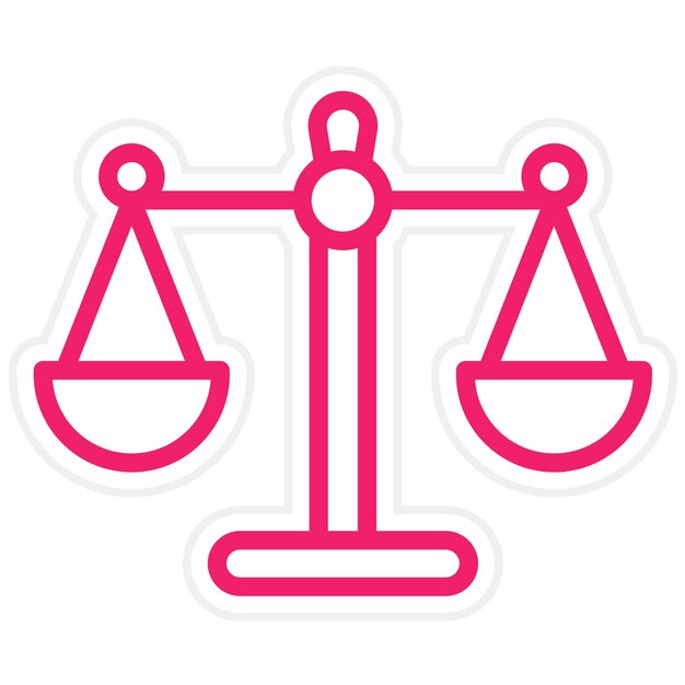 Ley de diseño vectorial Estilo del icono