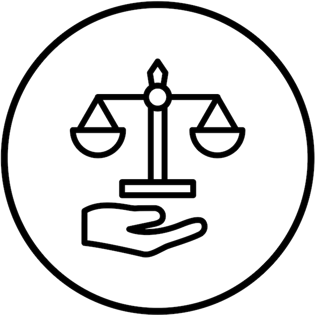 Ley de diseño vectorial Estilo del icono