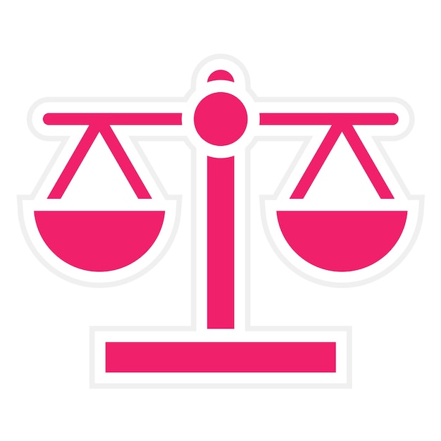 Ley de diseño vectorial Estilo del icono