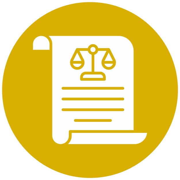 Ley de diseño vectorial Estilo del icono
