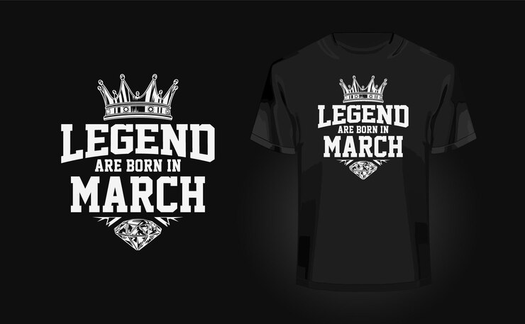 La leyenda nace en - Diseño de camisetas con efecto grunge de textura de moda para estampado de camisetas, telas