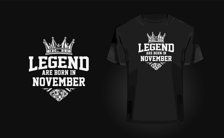 La leyenda nace en - Diseño de camisetas con efecto grunge de textura de moda para estampado de camisetas, telas