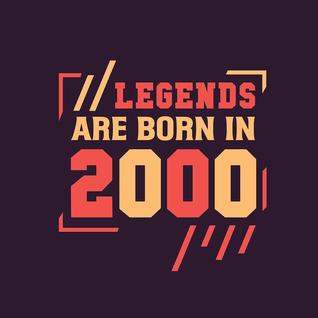 Leyendas nacen en 2000 Cumpleaños de Leyenda 2000