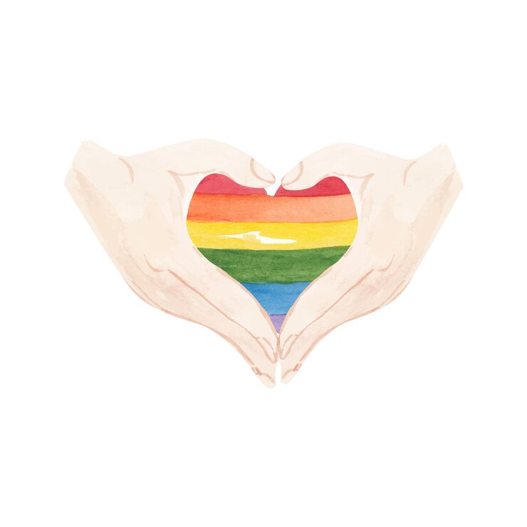 LGBT flag banner LGBTQ poster lesbiana gay bisexual etc símbolo acuarela papel tapiz patrón lov