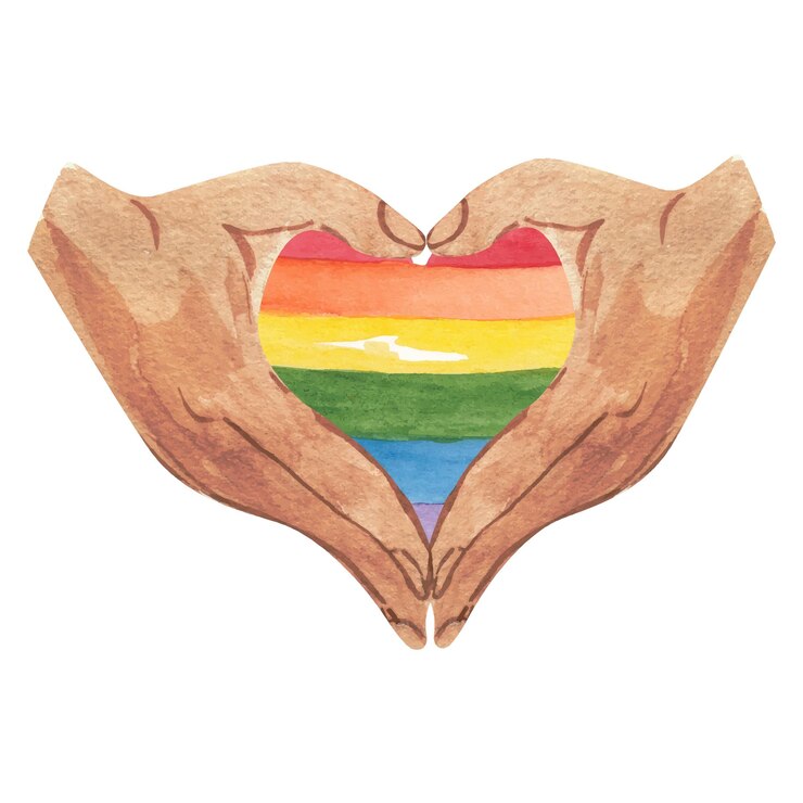 LGBT flag banner LGBTQ poster lesbiana gay bisexual etc símbolo acuarela papel tapiz patrón lov