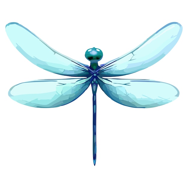 Libélula vectorial