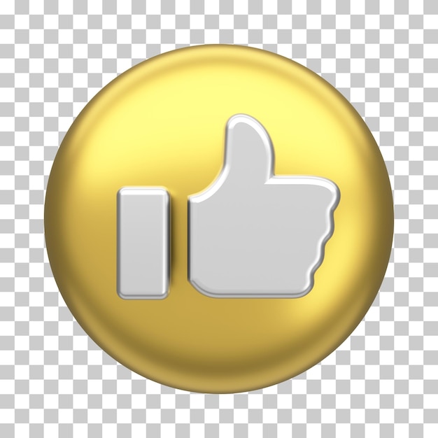 Libre de oro blanco vectorial lujo como botón como icono ilustración 3D
