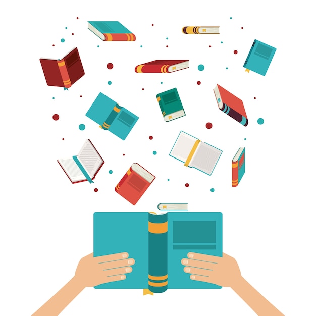 libro abierto conjunto