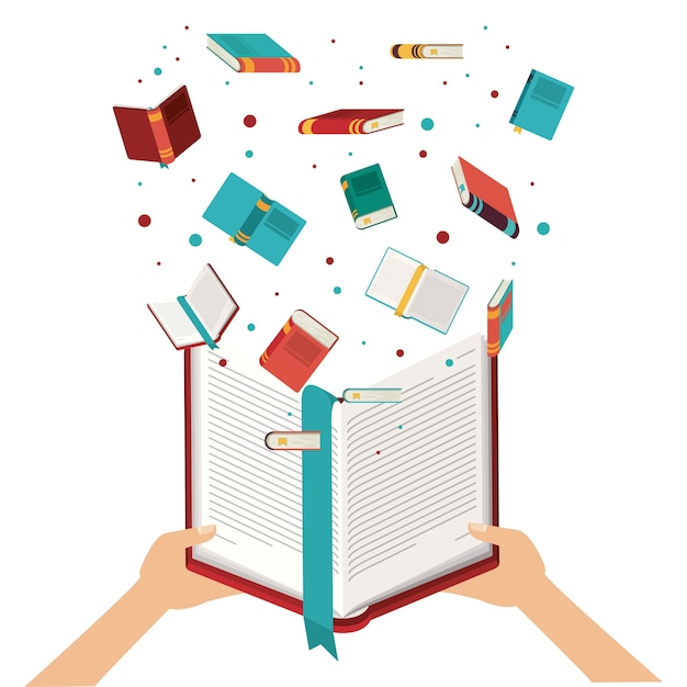 libro abierto conjunto