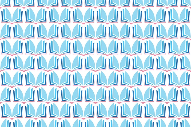 Libro abstracto de fondo con patrón sin costuras